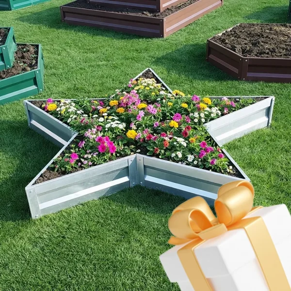 Подарок! Клумба звезда